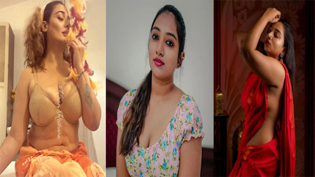 Tamil Insta Fam Suriya Prabha Live Show Transparent Bra