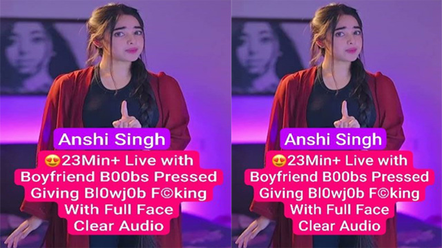 Anshi Singh Deep Throat Blowjob & Fucking Cam – Shower with Full Face Clear Audio