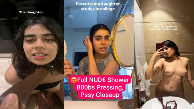 Desi Girl Went College For Her Classmates Nude & Pussy Closeup