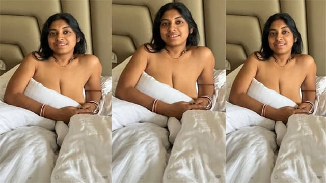 Indian Wife Giving Blowjob & Doggy Style Fucking Video